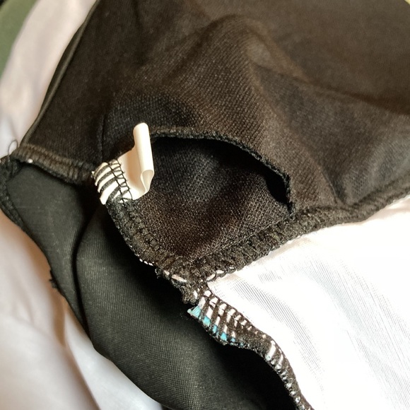 NWT - Ladies Bathing Suit (L) Black/Aqua Blue - Picture 10 of 10